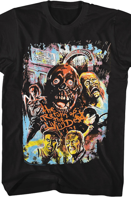 Vintage Collage Return Of The Living Dead T-Shirtmain product image