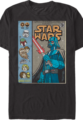 Vintage Comic Book Star Wars T-Shirt