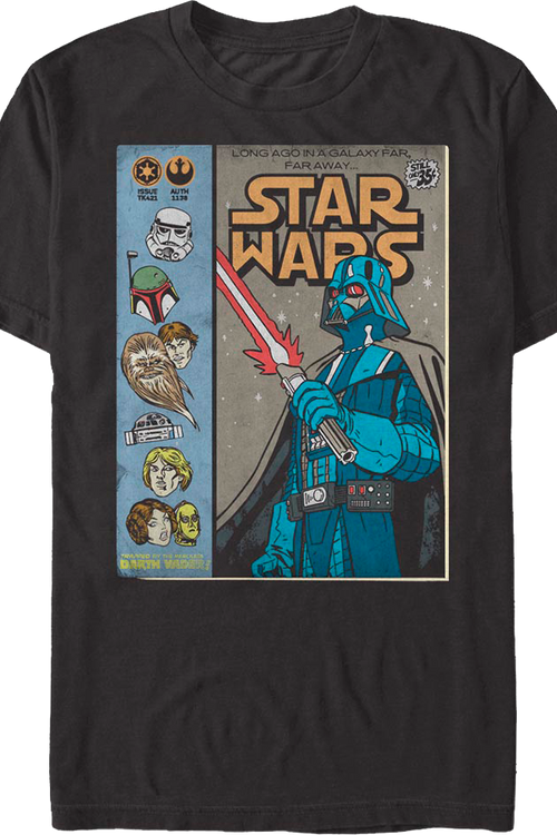 Vintage Comic Book Star Wars T-Shirtmain product image