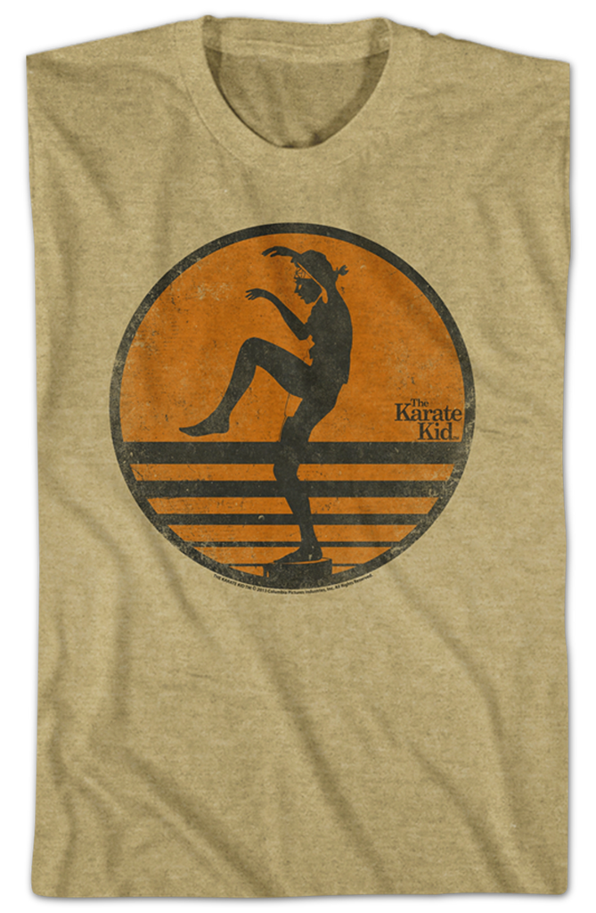 Vintage Crane Kick Karate Kid TShirt