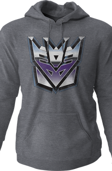 Vintage Decepticons Logo Transformers Pullover Hoodie