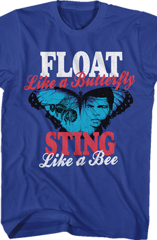 Vintage Float Like A Butterfly Sting Like A Bee Muhammad Ali T-Shirt