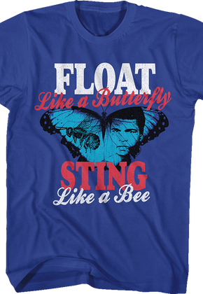 Vintage Float Like A Butterfly Sting Like A Bee Muhammad Ali T-Shirt