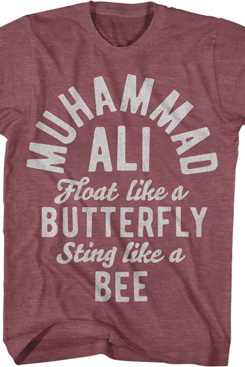 Retro Float Like A Butterfly Sting Like A Bee Muhammad Ali T-Shirtmain product image