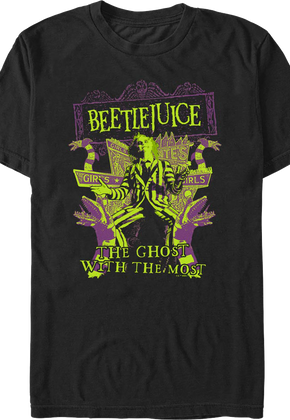Vintage Ghost With The Most Beetlejuice T-Shirt