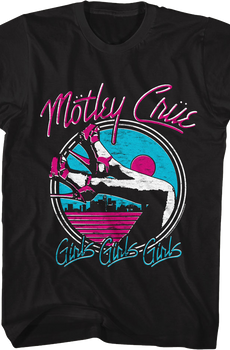 Vintage Girls Girls Girls Legs Motley Crue T-Shirt