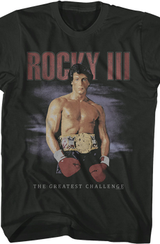 Vintage Greatest Challenge Rocky III T-Shirt