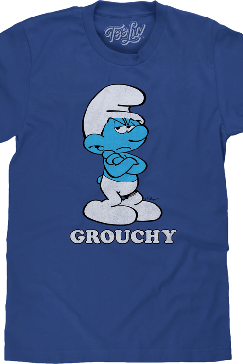Vintage Grouchy Smurfs T-Shirtmain product image