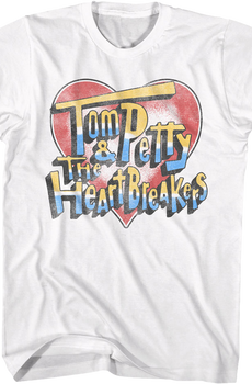 Vintage Heart Tom Petty & The Heartbreakers T-Shirt