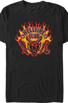 Vintage Hellfire Club Stranger Things T-Shirt