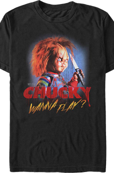 Vintage Hi I'm Chucky Wanna Play Child's Play T-Shirt