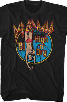 Vintage High 'n' Dry '81 Def Leppard T-Shirt