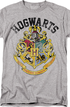 Vintage Hogwarts Crest Harry Potter T-Shirt