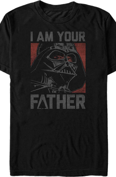 Vintage I Am Your Father Darth Vader Star Wars T-Shirt