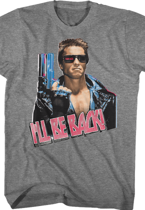 Vintage I'll Be Back Terminator T-Shirt