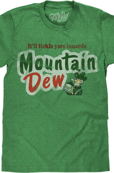 Vintage It'll Tickle Yore Innards Mountain Dew T-Shirt