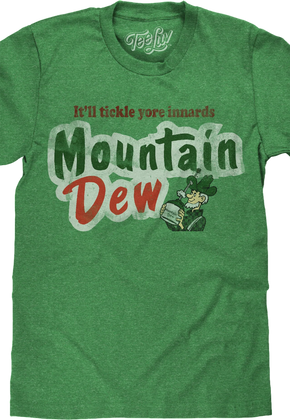 Vintage It'll Tickle Yore Innards Mountain Dew T-Shirt