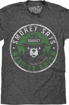 Vintage Keep It Green Smokey Bear T-Shirt