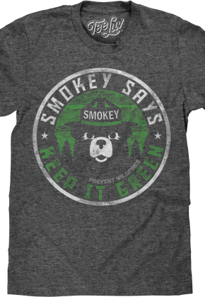 Vintage Keep It Green Smokey Bear T-Shirt