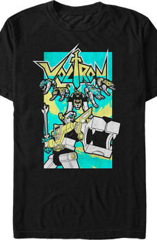 Vintage Lions & Robot Voltron T-Shirt