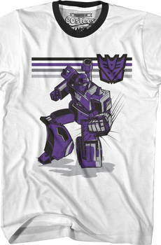 Retro Megatron Transformers Ringer Shirt
