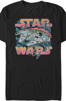 Vintage Millennium Falcon Star Wars T-Shirt