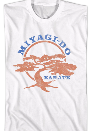Vintage Miyagi-Do Logo Cobra Kai T-Shirt