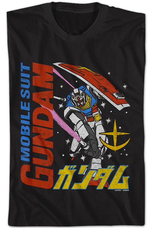 Vintage Mobile Suit Gundam T-Shirtmain product image