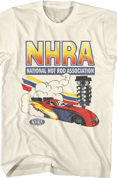 Vintage NHRA Car National Hot Rod Association T-Shirt