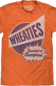 Vintage Orange Wheaties T-Shirt