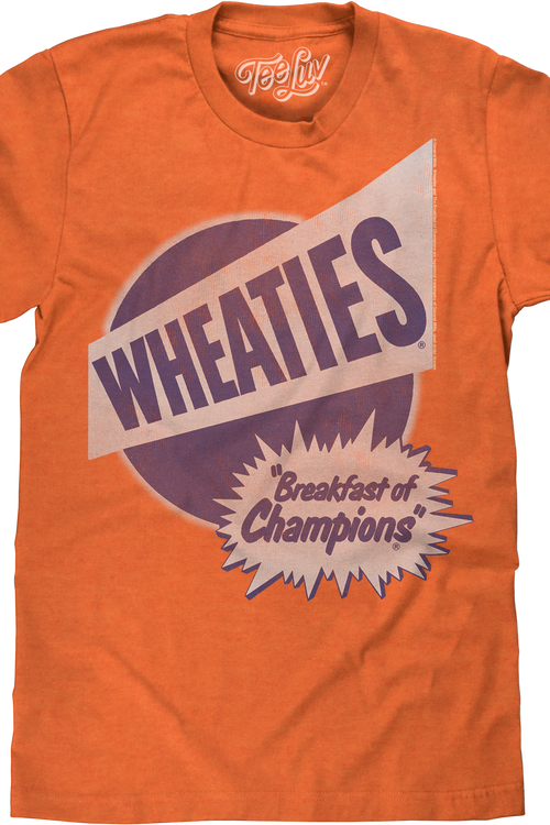 Vintage Orange Wheaties T-Shirtmain product image
