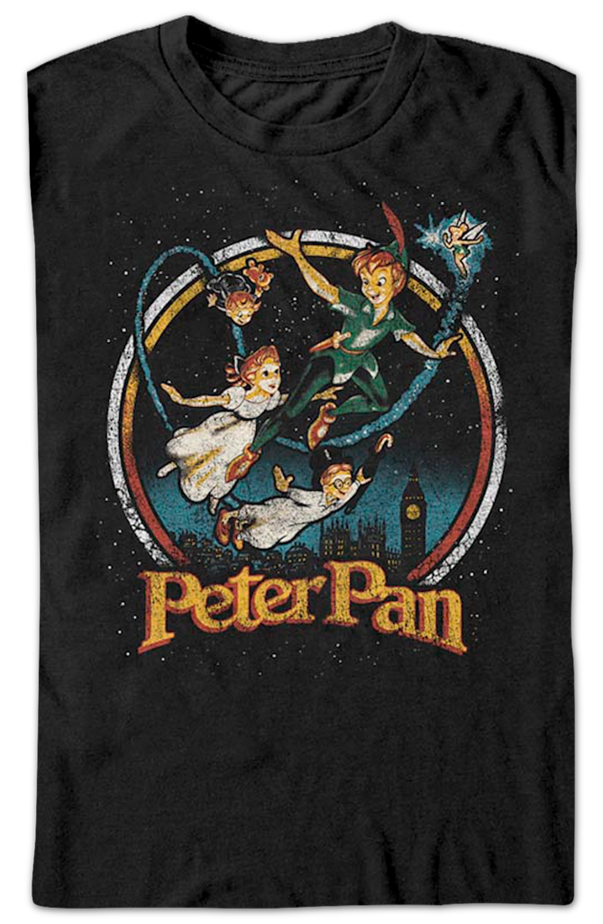 トップス Peter Pan Disney vintage T-shirt Vintage Peter Pan Disney T-Shirt