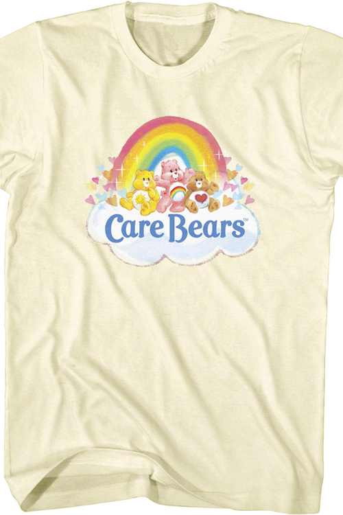 Vintage Rainbow Care Bears T-Shirtmain product image