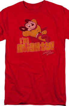 Vintage Red Mighty Mouse T-Shirt