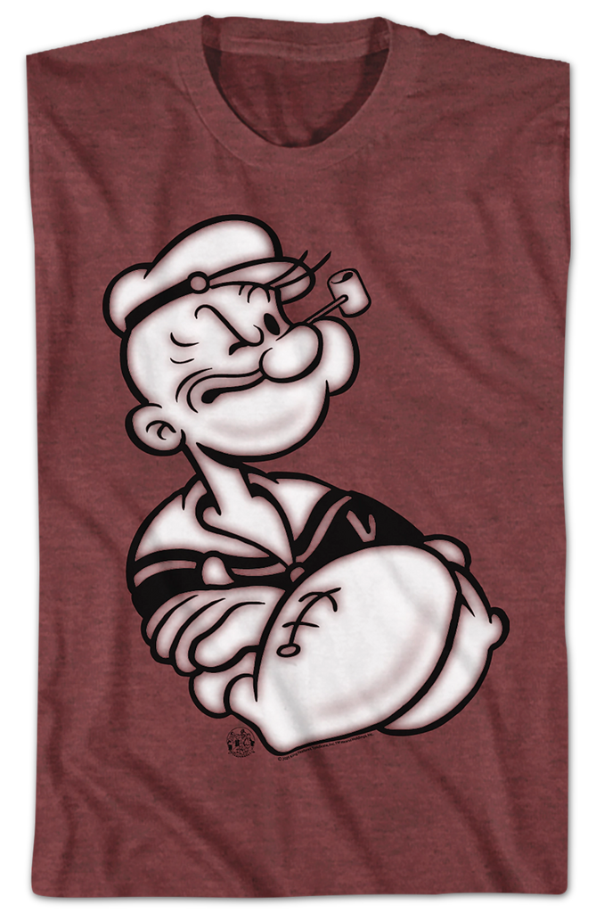 Popeye Men's Still4Sail T-Shirt - Officially Licensed Graphic Tee - View #9