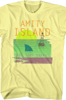 Vintage Sand Surf Sharks Jaws T-Shirt