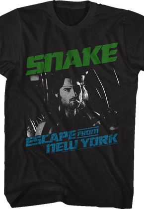 Vintage Snake Plissken Escape From New York T-Shirt