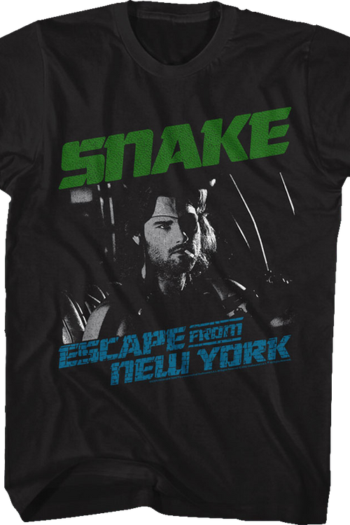 Vintage Snake Plissken Escape From New York T-Shirtmain product image