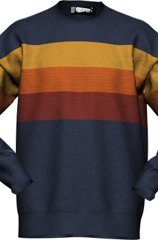 Vintage Stripes Knitted Sweater