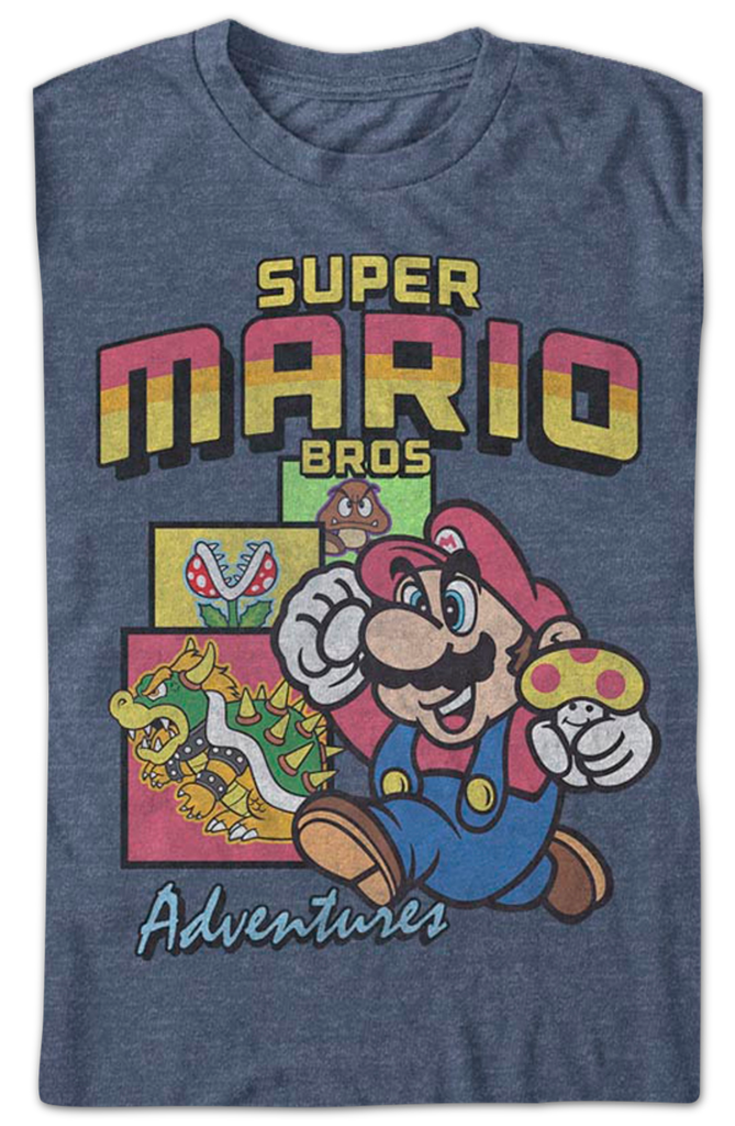 Vintage Super Mario Adventures Nintendo T-Shirt