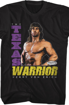 Vintage Texas Warrior Kerry Von Erich T-Shirt