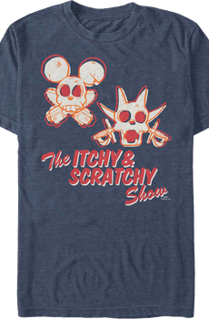 Vintage The Itchy & Scratchy Show The Simpsons T-Shirt