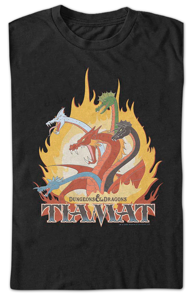 Vintage Tiamat Dungeons & Dragons T-Shirt
