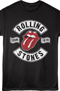 Vintage Tour 1978 Rolling Stones T-Shirt