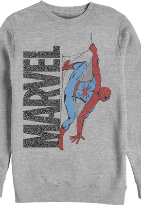 Vintage Web Spider-Man Marvel Comics Sweatshirt
