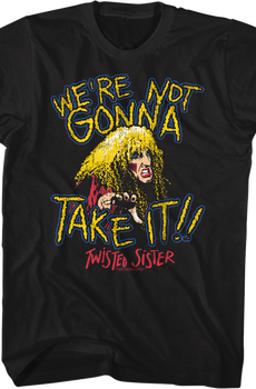 Vintage We're Not Gonna Take It Twisted Sister T-Shirt