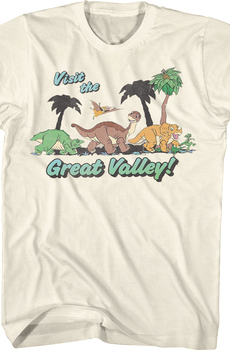 Visit the Great Valley Land Before Time T-Shirt