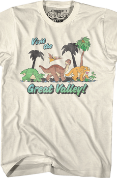 Visit the Great Valley Land Before Time T-Shirt