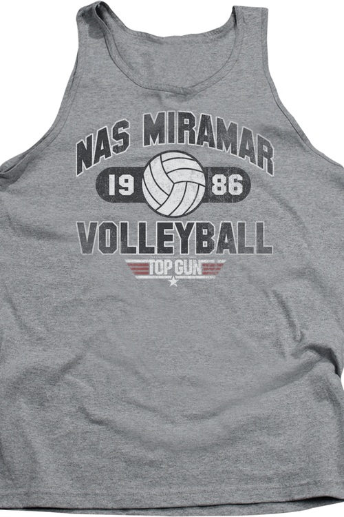 Nas Miramar Volleyball Top Gun Tank Topmain product image