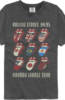Voodoo Lounge Tour Rolling Stones Comfort Colors Brand T-Shirt